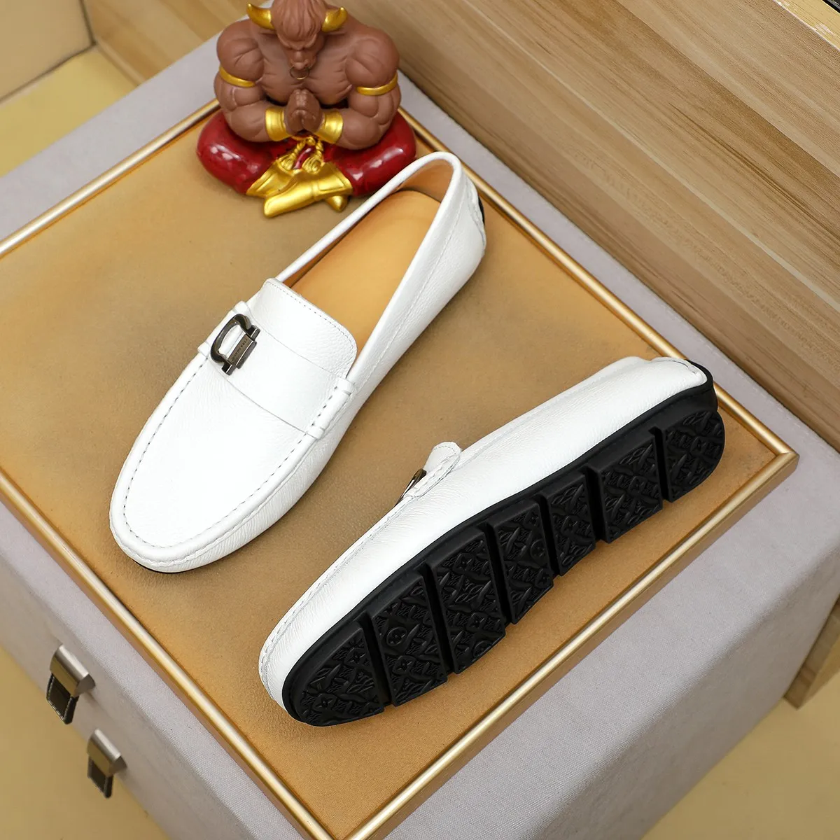 Men's shoes 💰360 🕷🕷【Ferragamo】Ferragamo Popular fashionable casual slip-on shoes🇨🇳Official website counter 1:1 production, original mold opening💯Good quality visible, imported high-end first-layer calfskin, luxurious pigskin lining🌿Very clear texture, high-quality waterproof, non-slip and wear-resistant outsole🎋High quality and low price, truly handmade🍓Color, code number 38-45
